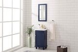 Legion Furniture 18-inch Blue Sink Vanity