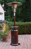 Hanover H001BR-CV 7-Ft. 48,000 BTU Steel Umbrella Propane Patio Heater, Hammered Bronze