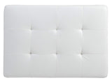 Glory Furniture G307-O Storage Ottoman, White