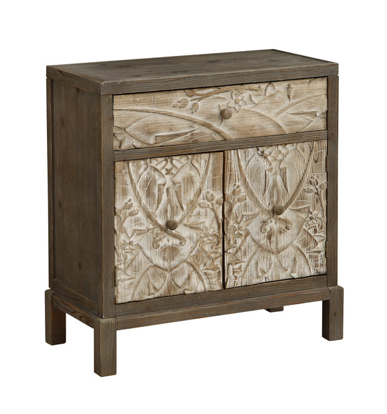 One Drawer Two Door Cabinet