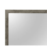 GLORY FURNITURE Burlington Mirror in Gray