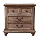 Alpine Furniture Alpine Melbourne 2 Drawer Nightstand