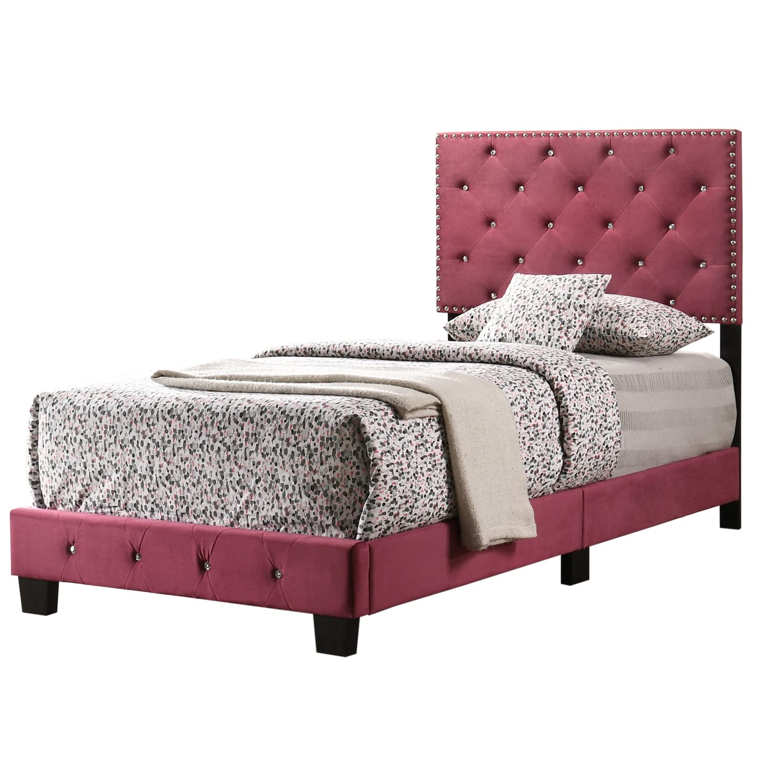 Glory Furniture Suffolk G1403-TB-UP Twin Bed, Cherry Glory Furniture Suffolk G1403-TB-UP Twin Bed, Cherry