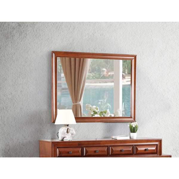 GLORY FURNITURE LaVita Mirror in Oak