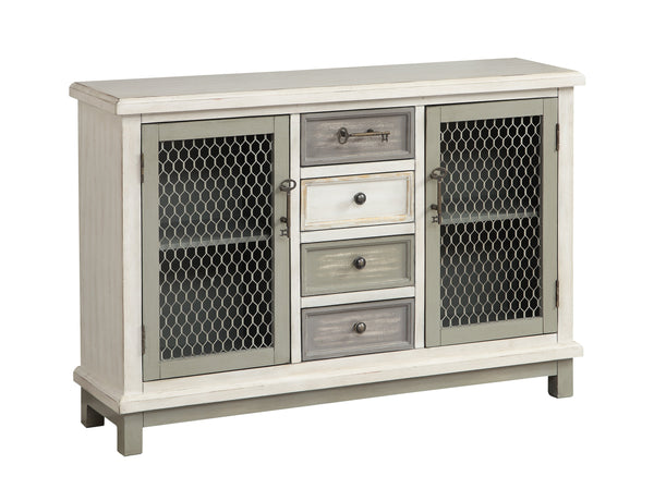 Two Door Four Drawer Credenza