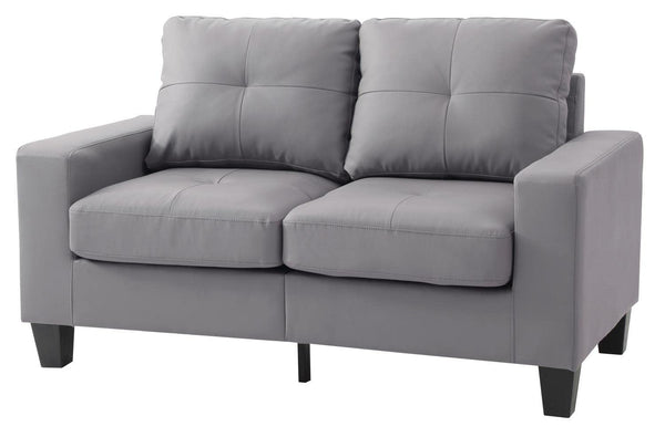 Glory Furniture Newbury Modular Loveseat Gray