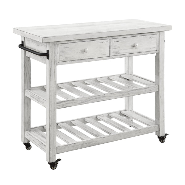 Orchard Park Two Drawer Kitchen Cart