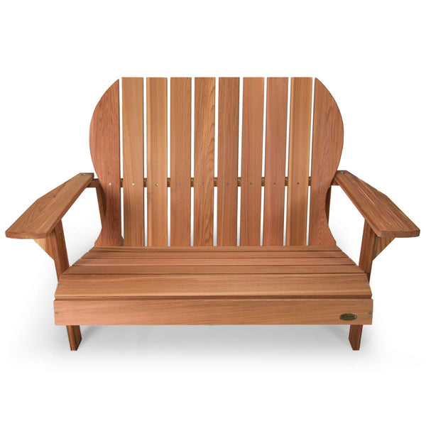 All Things Cedar LS48 Adirondack Cedar Garden Love Seat