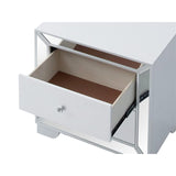 Glory Furniture Hollywood Hills 2 Drawer Nightstand in White