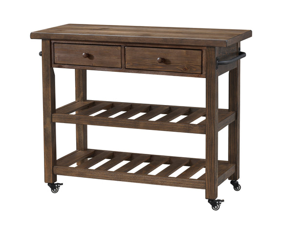 Orchard Park Two Drawer Kitchen Cart