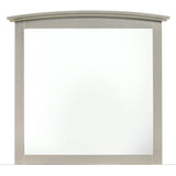 GLORY FURNITURE Hammond Mirror in Silver Champagne