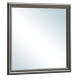 GLORY FURNITURE Lorana Mirror in Metalic Black