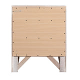 Glory Furniture Marilla 3 Drawer Nightstand in White