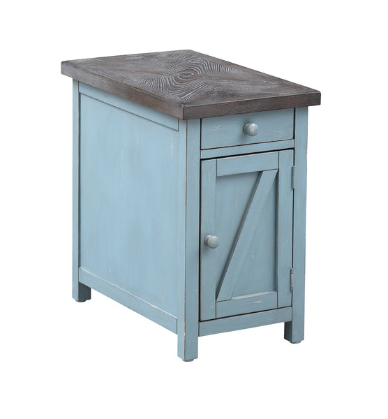 Bar Harbor One Drawer One Door Chairside Cabinet