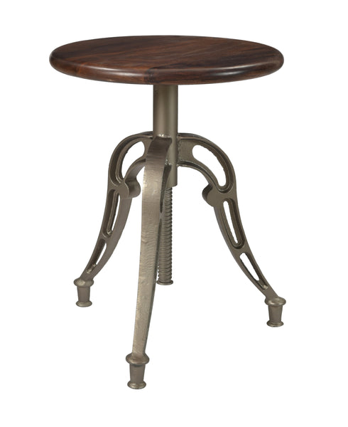 Bristol Round Adjustable Barstool