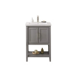 Legion Furniture 24-inch Kd Gray Sink Vanity