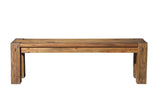 Alpine Furniture Shasta Wood Bench in Salvaged Natural (Brown)
