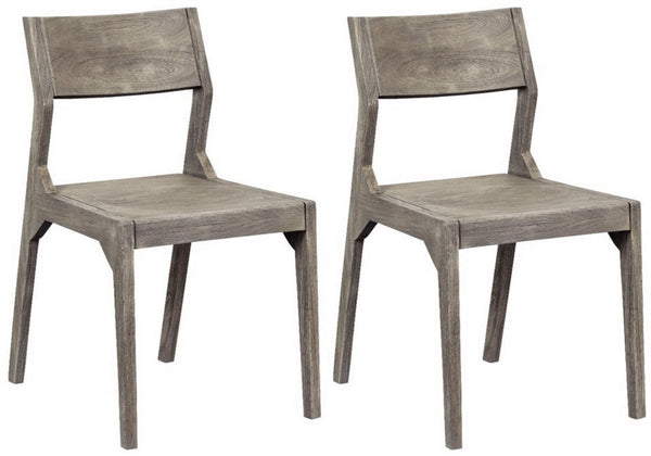 Set of 2 Yukon Angled Back Dining Chairs