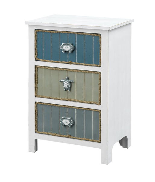 Three Drawer Chairside