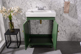 Legion Furniture 24-inch Vogue Green Sink Vanity