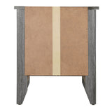 Glory Furniture Lennox 1 Drawer Nightstand in Gray