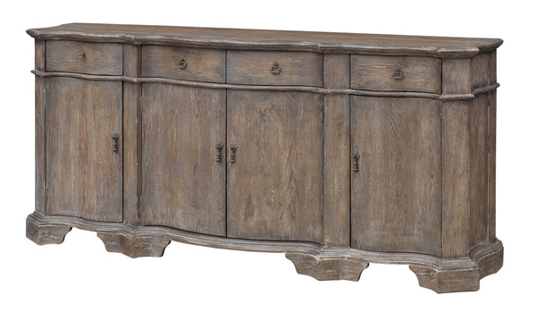 Four Door Four Drawer Credenza