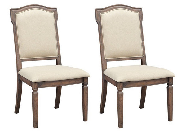Set of 2 Upholstered Dining Side Chairs