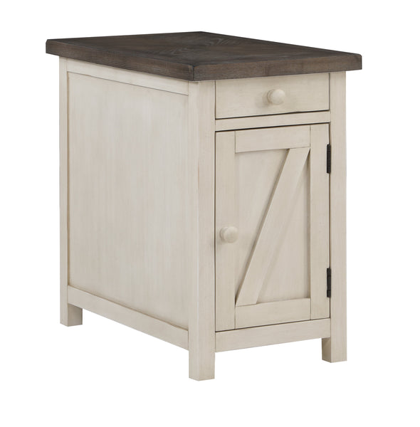 Bar Harbor II One Drawer One Door Chairside Cabinet