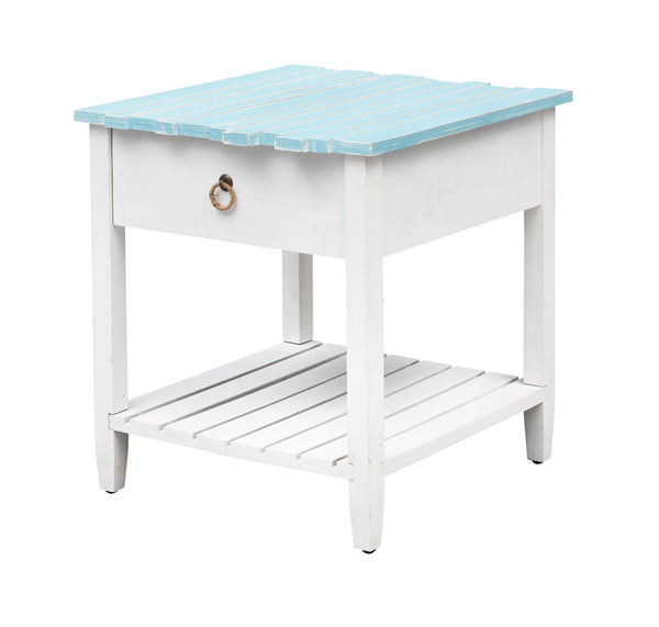 One Drawer End Table