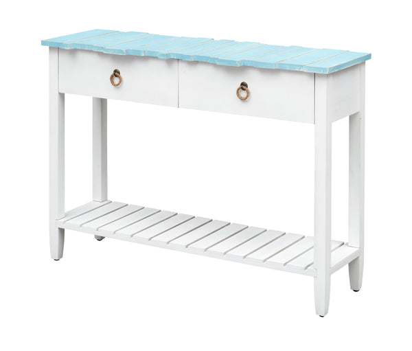Two Drawer Console Table