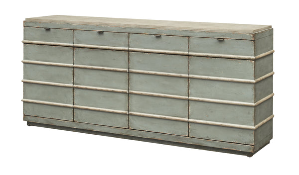 Four Door Four Drawer Credenza