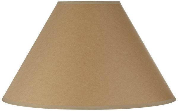 Cal Lighting SH-8109/15-KF Transitional Shade from Kraft Coolie Collection in Gold, Champ, Gld Leaf Finish, 15.00 inches,Beige