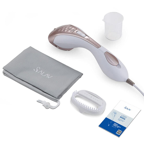 SALAV Duo Press Handheld Garment Steamer in Rose Gold