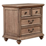 Alpine Furniture Alpine Melbourne 2 Drawer Nightstand