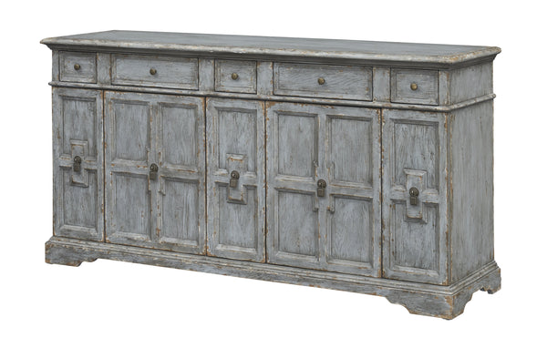 Four Door Four Drawer Credenza