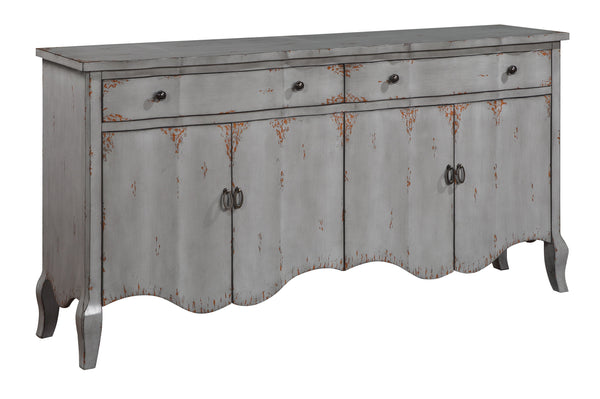 Four Door Two Drawer Credenza