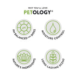 Petology Coconut Water Hydrating Dog Shampoo, Gallon - Natural, Gentle, Sulfate-Free, Infused with Tropical Coconut Water, Coconut Oil, and Vitamin E, Bulk Refill Size 128 oz