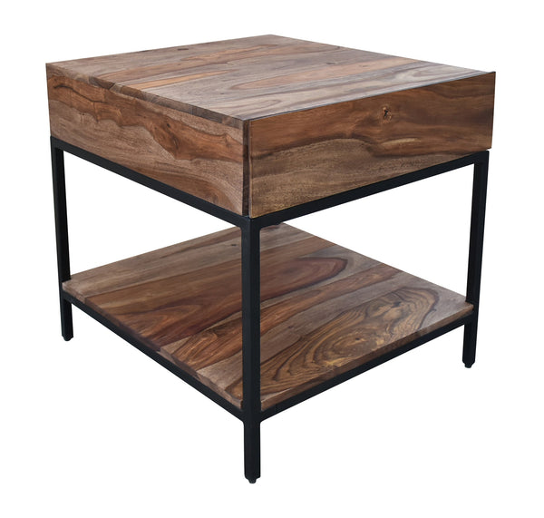 One Drawer End Table