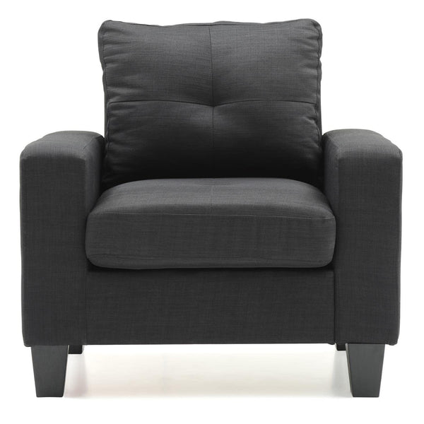 Glory Furniture Newbury Club Chair Black