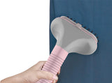 SALAV GS06-DJ Full Size Garment Steamer, Heats in 45secs, 1.3L Water Tank for 46mins of Steam Time, Dual-Insulated Hose, Includes Fabric Brush and Pants Press, 1500watts, Blush