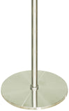 Hanover Silver Stainless Steel Adjustable Pole for Heat Lamps with Weighted Base | Extendable up to 80-Inches | Sturdy Portable Outdoor Stand for Infrared Heat Lamps | HAN1071ST-SLV