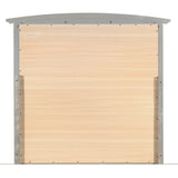 GLORY FURNITURE Hammond Mirror in Silver Champagne