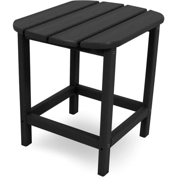 Hanover Weather Side Table in Black, HVSBT18BL Outdoor Furniture