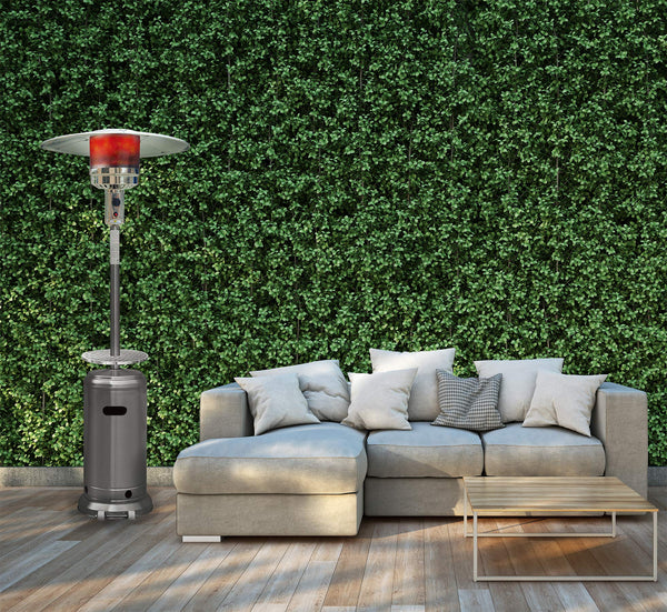 Hanover H003SS Stainless Steel 7-Ft. 48,000 BTU Propane Patio Heater