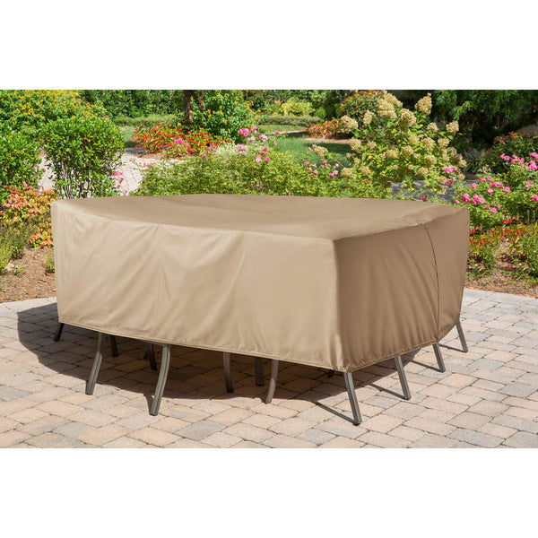 Hanover HAN 2 Protective Vinyl Cover Round or Square Dining Sets