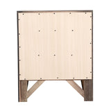 Glory Furniture Marilla 3 Drawer Nightstand in Black