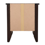 Glory Furniture Lennox 1 Drawer Nightstand in Wenge