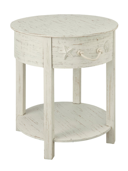 Sanibel One Drawer Accent Table