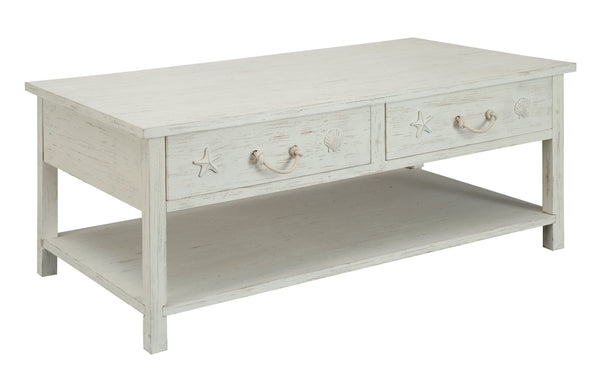 Sanibel Four Drawer Cocktail Table