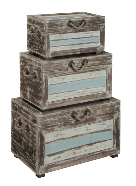 3 pc Nesting Trunks